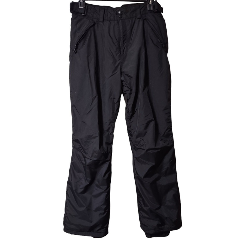 Ultimate‎ Terrain Snow Pants L Womens Gorp Core Black Ski Snowboard Insul. 2175R